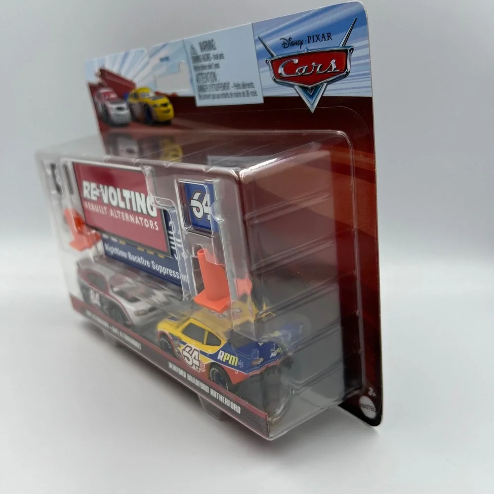 Disney‎ Pixar Cars Revolting Dave Alternators Winford Rutherford Diecast 2 Pack